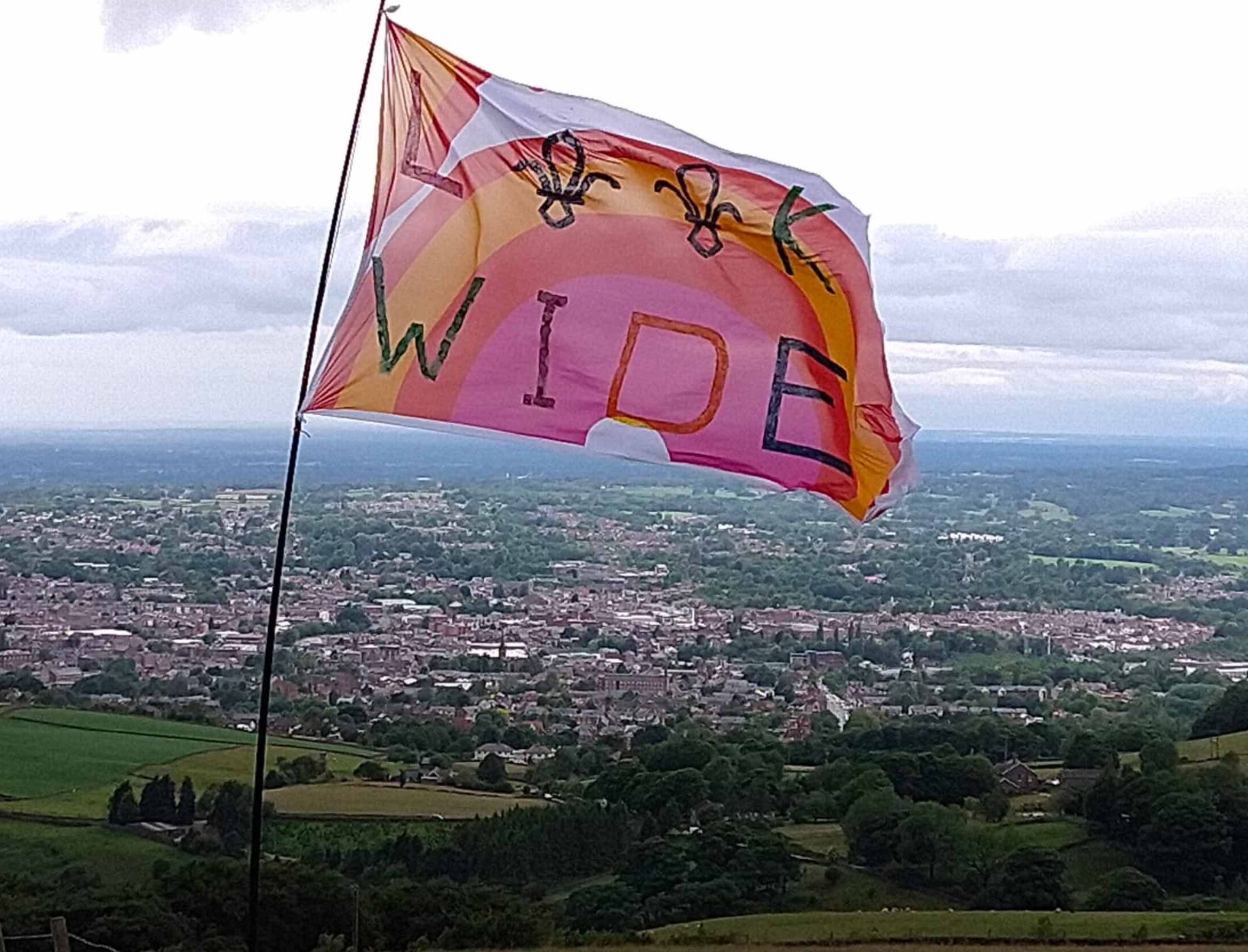 idst-barnaby-homemade-parade-flag-teggs-nose
