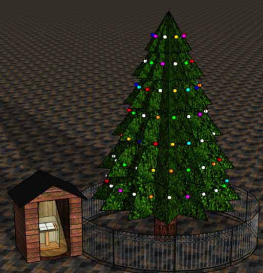 idst-message-in-lights-tree-design