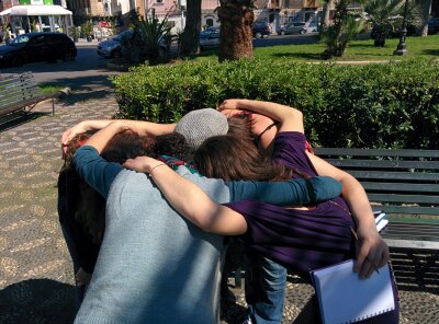 punt-sardines Stooges with Punteruolo in Catania Sicily Italy